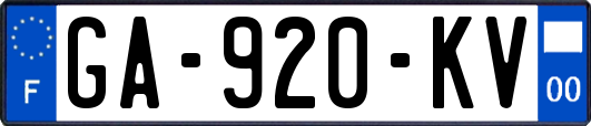 GA-920-KV