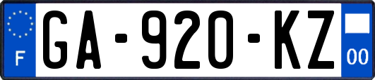 GA-920-KZ