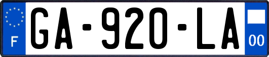 GA-920-LA