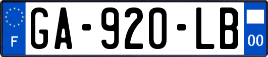 GA-920-LB
