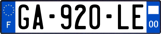 GA-920-LE
