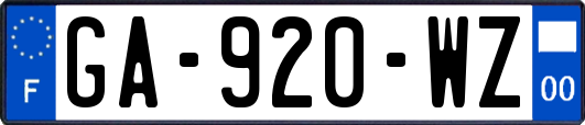 GA-920-WZ