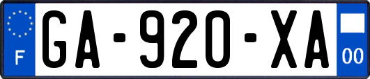 GA-920-XA