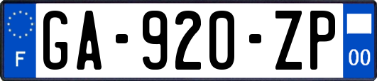 GA-920-ZP