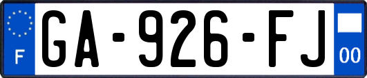 GA-926-FJ