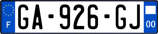 GA-926-GJ