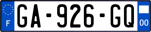 GA-926-GQ