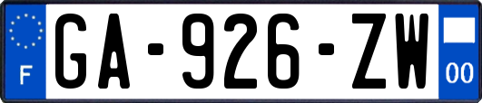 GA-926-ZW