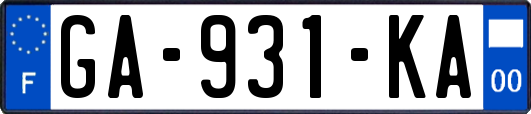 GA-931-KA