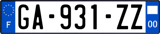 GA-931-ZZ