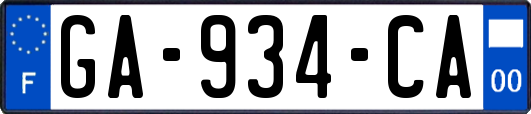 GA-934-CA