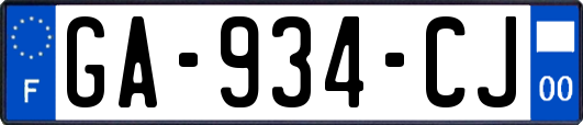 GA-934-CJ
