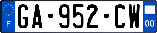 GA-952-CW