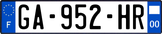 GA-952-HR