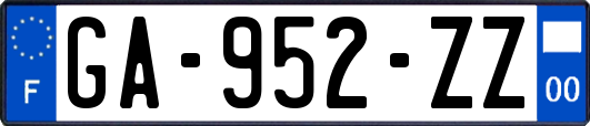 GA-952-ZZ