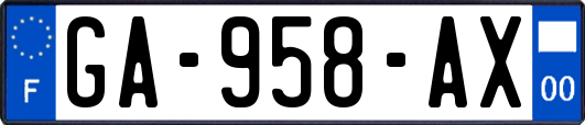 GA-958-AX