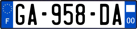 GA-958-DA