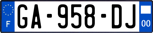 GA-958-DJ