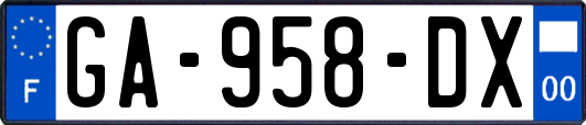 GA-958-DX