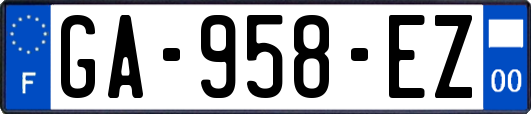 GA-958-EZ