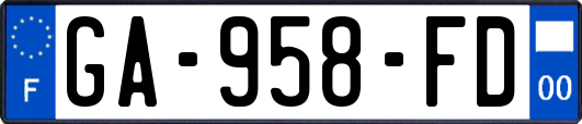GA-958-FD