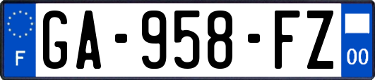 GA-958-FZ