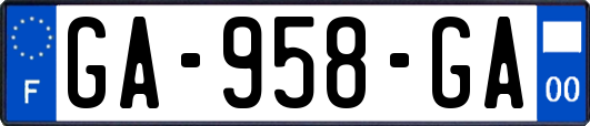 GA-958-GA