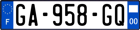 GA-958-GQ