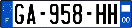 GA-958-HH