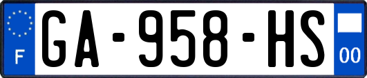 GA-958-HS