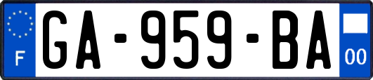 GA-959-BA