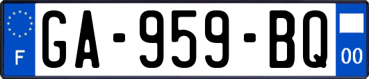 GA-959-BQ