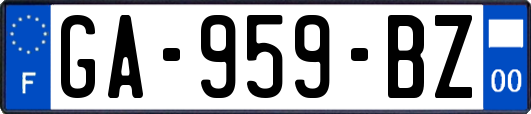 GA-959-BZ
