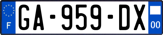GA-959-DX
