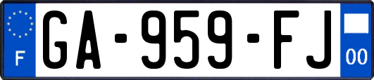 GA-959-FJ