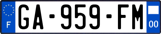 GA-959-FM
