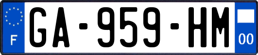 GA-959-HM