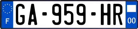 GA-959-HR