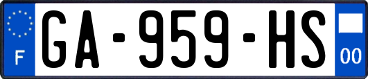 GA-959-HS