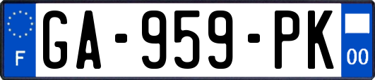 GA-959-PK