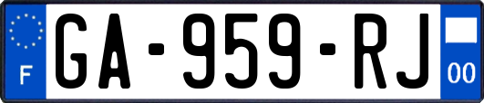 GA-959-RJ