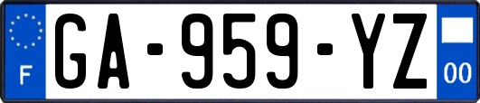 GA-959-YZ