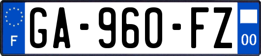 GA-960-FZ