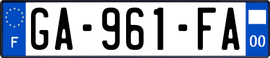GA-961-FA