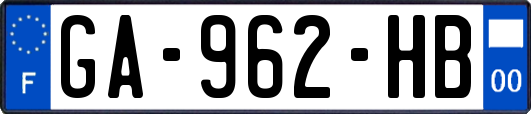GA-962-HB
