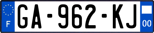 GA-962-KJ