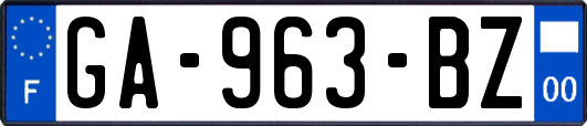 GA-963-BZ