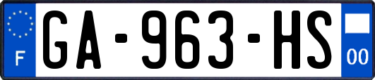 GA-963-HS