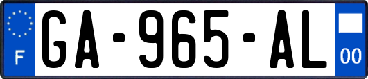 GA-965-AL