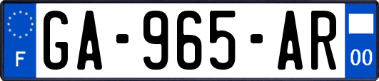 GA-965-AR